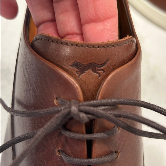 Wolf & Shepherd - Crossover Longwing - Men’s Dress Oxford Shoe Maple 9.5 - Picture 2 of 16